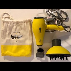 Dry Bar Baby Buttercup Travel blow dryer +diffuser